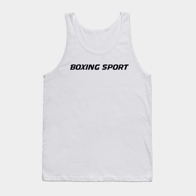 BOXING SPORT Tank Top by drewdesign